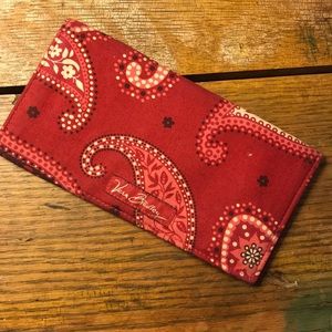 Vera Bradley checkbook cover